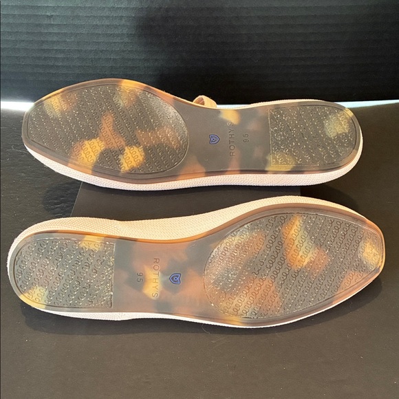 Rothy's Max Square Mary Jane Flats Light Pink with Single Strap - Picture 5 of 9